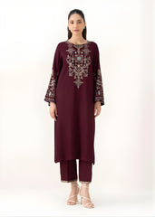 Maroon Ember-2PC Stitched