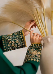 Green Willow – Embroidered 3PC