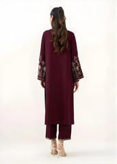 Maroon Ember-2PC Stitched