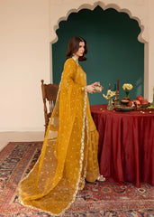 Mayra-Lawn 3Pc Stitched