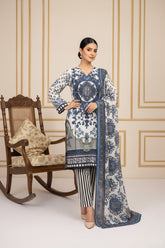 Winter Breeze - 3pc Stitched