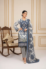 Winter Breeze - 3pc Stitched