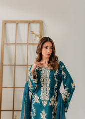 Zinnia Winter – Embroidered 3PC