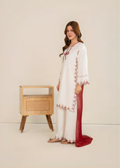 Winter Pearl-3PC Stitched