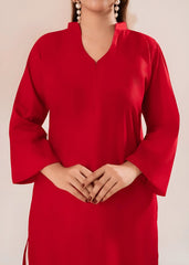 Crimson 2PC Embroidered