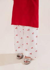 Crimson 2PC Embroidered