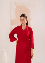 Crimson 2PC Embroidered