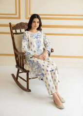 Crystal Sky – Silk 3PC Stitched