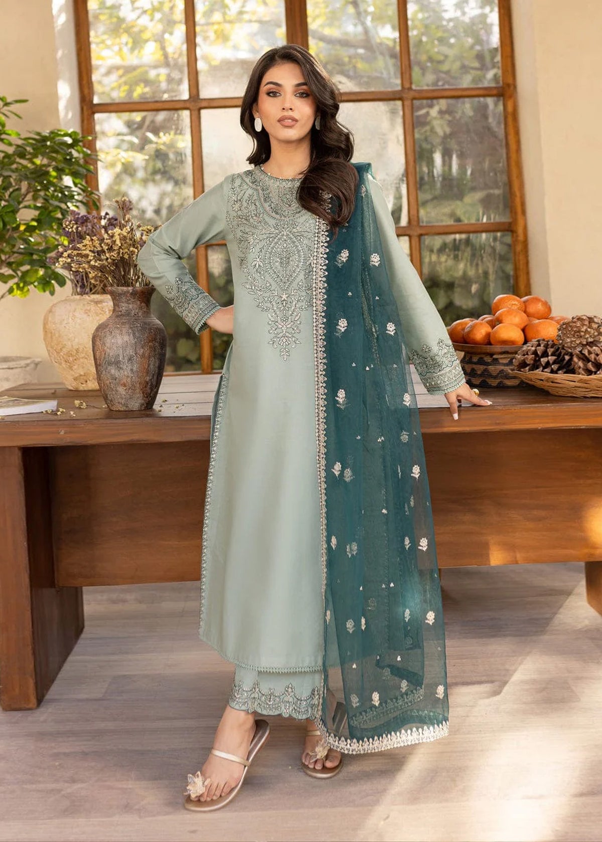 Bloom 3PC Embroidered