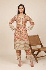 Autumn Leaf - 3pc Stitched